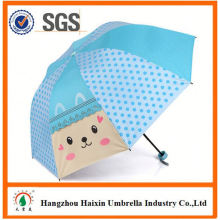 Professional Auto öffnen süß drucken manuell geöffnet Kind Regenschirm